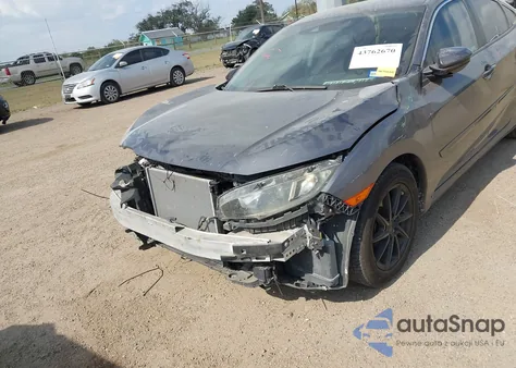 2019 Honda Civic Lx из США, поврежденный, VIN 19XFC2F63KE022450